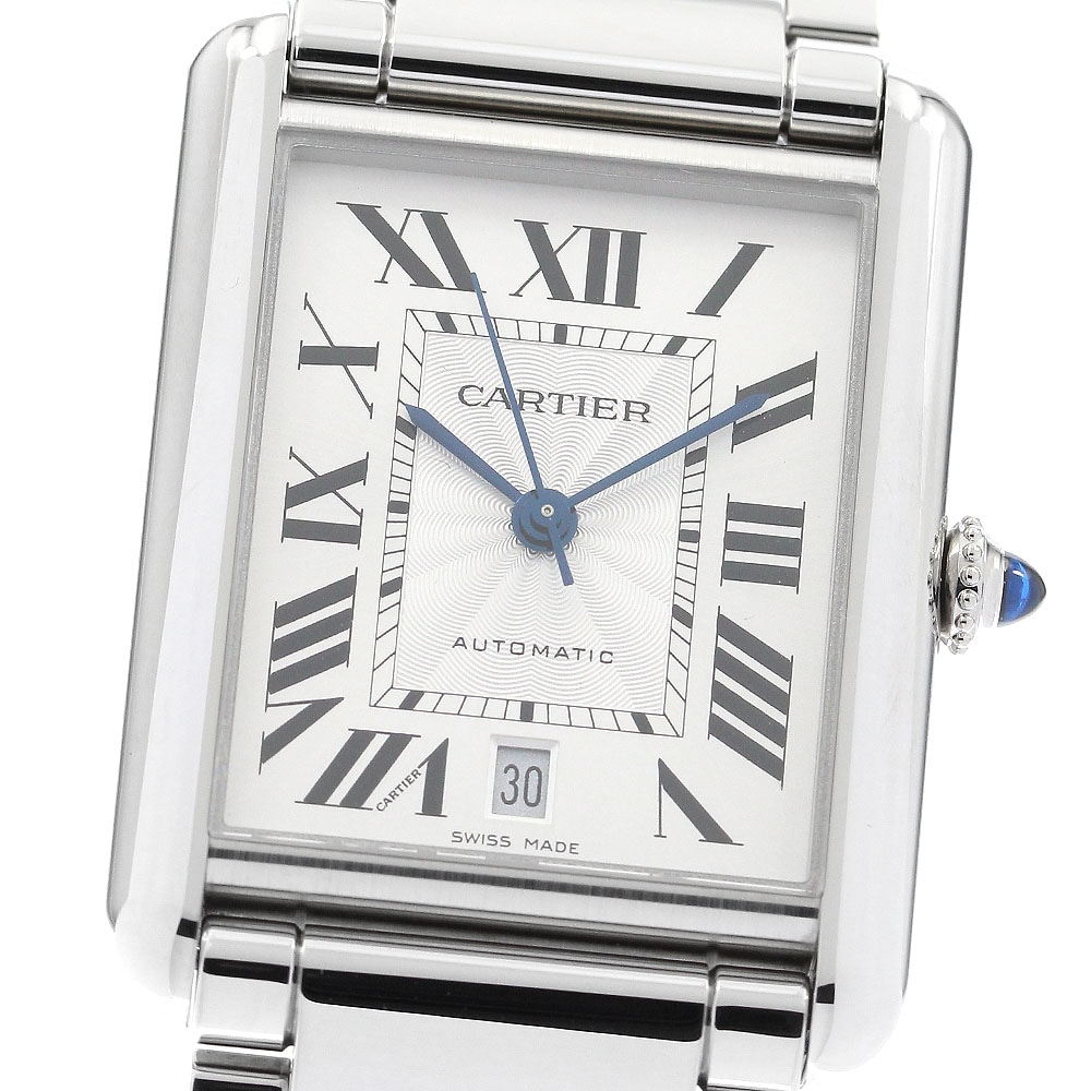 カルティエ CARTIER WSTA0053 タンクマスト XL デイト 自動巻き メンズ 良品 _892425【中古】