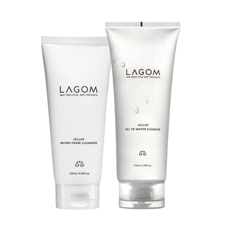 [1+1]ジェルトゥウォータークレンザー 170ml + マイクロフォームクレンザー 120ml / 韓国人気 夜洗顔 朝洗顔 低刺激 クレンジングジェル クレンジングフォーム セット