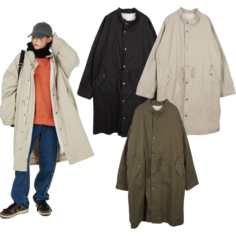 RAU Over Heavy Dumble Long Field Jacket 人気 男女兼用