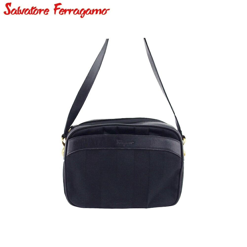 サルヴァトーレ フェラガモ ショルダーバッグ 斜めがけショルダー メンズ可 Salvatore Ferragamo 中古