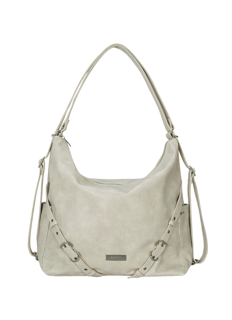 【AS"ON】 6WOL 17IL SUNCHABAESONG DAY DUAL BAG / LIGHT-BEIGE 正規品
