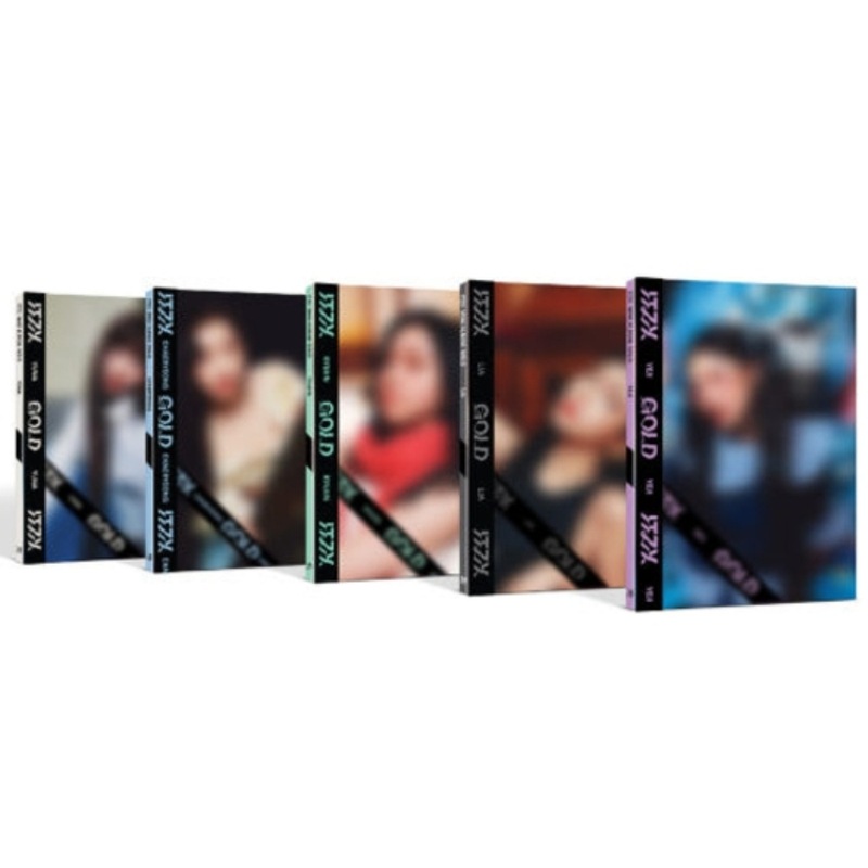 [未開封新品] 【5種セット】ありアルバムゴールド ITZY GOLD デジパック デジパック ver.