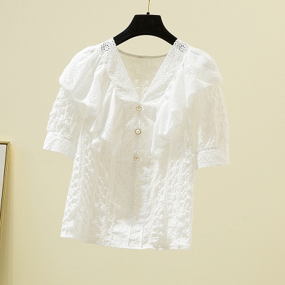 トップス デート シャツ ブラウス カットソー 袖あり 半袖 かわいい 大人可愛い きれいめ シンプル カジュアル 大人 上品 おしゃれ お洒落 主役級 存在感 夏 10代 20代 30代 レディース 5,480円