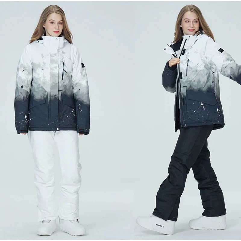 上下セット スノーボードウェア 韓国ファッション スポーツシリーズ スノーボードウェア
