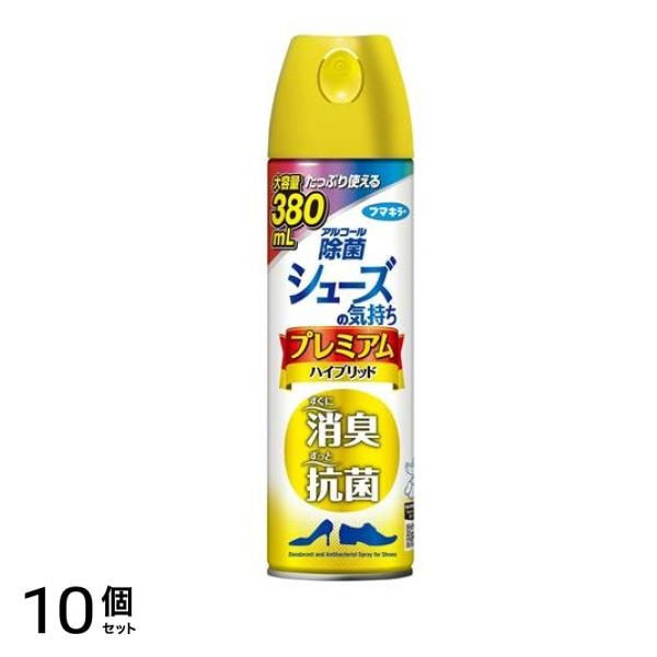 シューズの気持ち プレミアムハイブリッド 無香性 380mL 10個セット