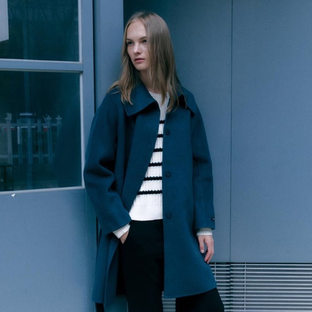 (Sソレディア) S-ソレシアワイドカラーベルト付きハンドメイドコート SOOBZHC030