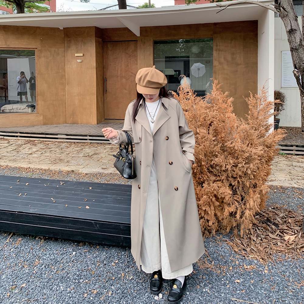 【ぽちゃまに】 2024秋新品 ロングコート トレンチコート 体型カバー 大きいサイズ 帯付き レディース チェスターコート アウター メガ割