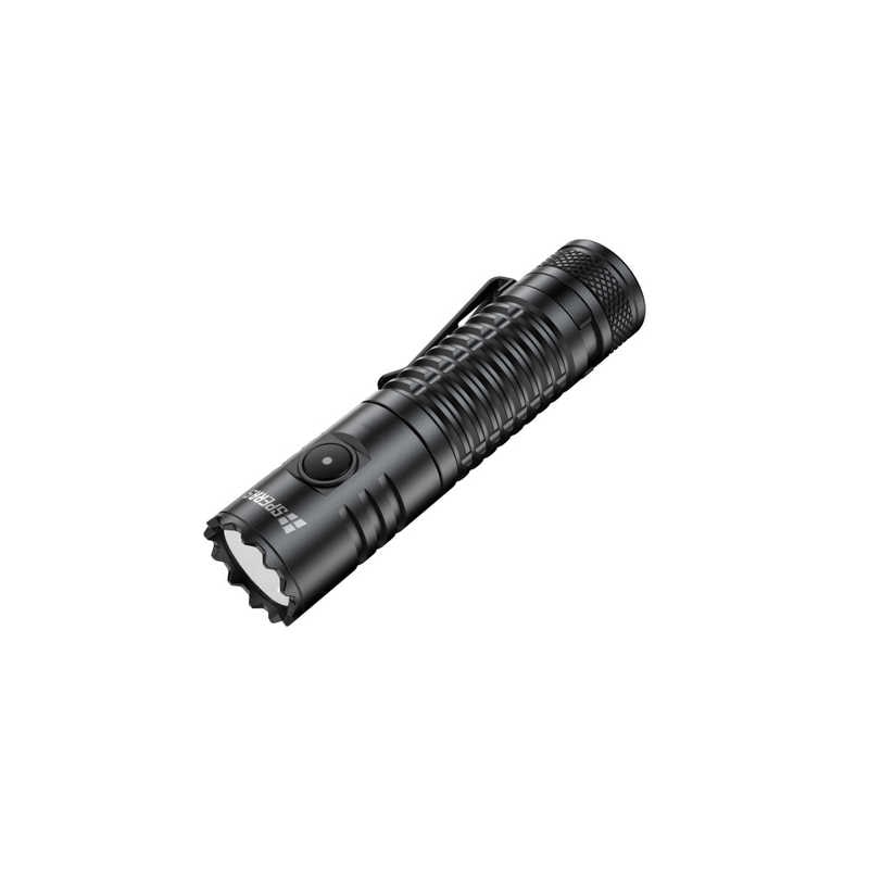 WUBEN　小型トーチライト 1300m ブラック ［LED /充電式 /防水対応］　E10-F 5,419円