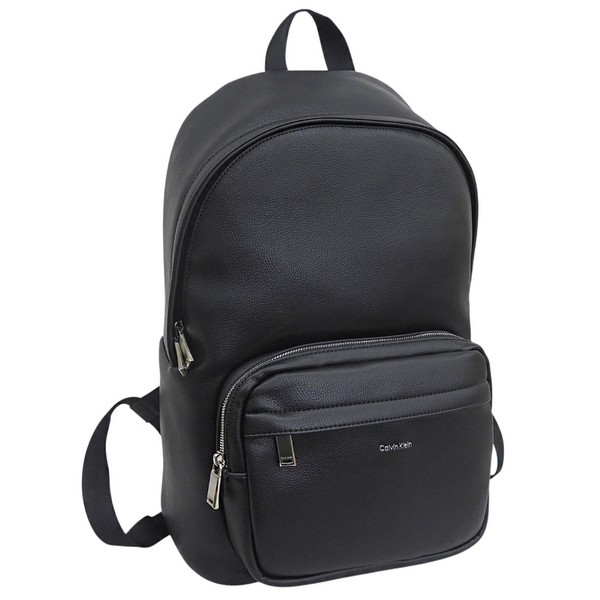 カルバンクライン バッグ メンズ リュックサック ブラック RAISED ROUND BACKPACK LV04D3155G-BLACK CALVIN KLEIN A4対応