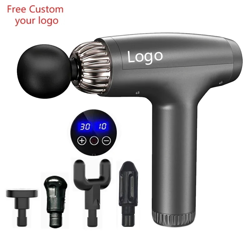 マッスルマッサージガン 軽量 小型 キャリングマッサージガン 深い体のリラックス 疲労回復 ネックピロー 腰痛 肩こり解消