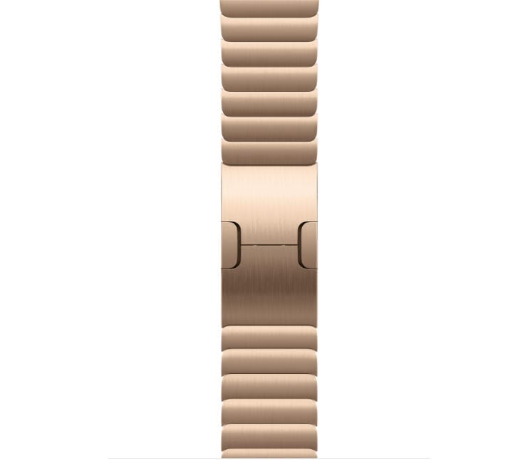 App le Watch 46mmケース用 ゴールドリンクブレスレット MXMH3FE/A　アップ ル純正