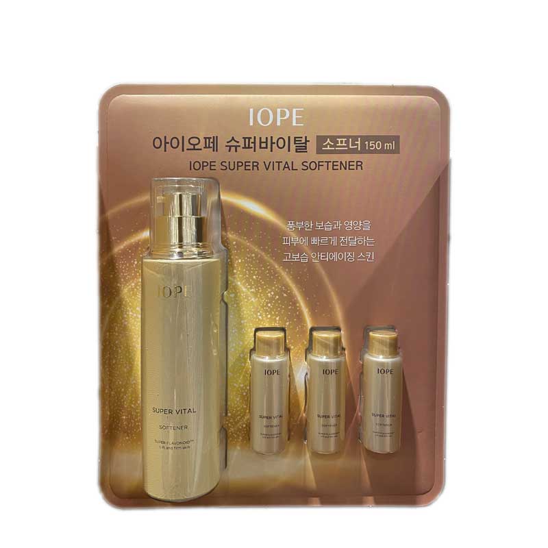アイオペスーパーバイタルソフトナー150ml+18ml×3 Iope Super Vital Softener 150ml + 18ml x 3個[CC]