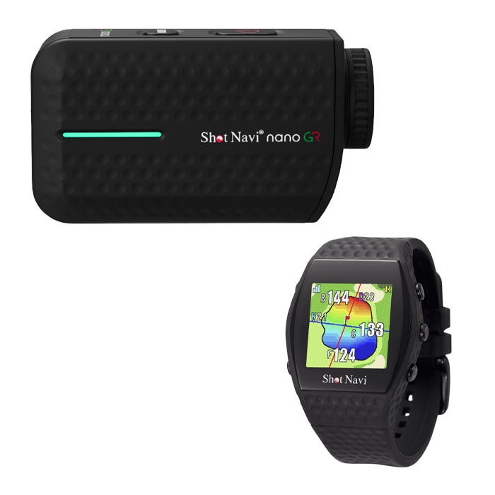 【新品】Shot Navi nanoGR × INFINITY セット Black 28,786円