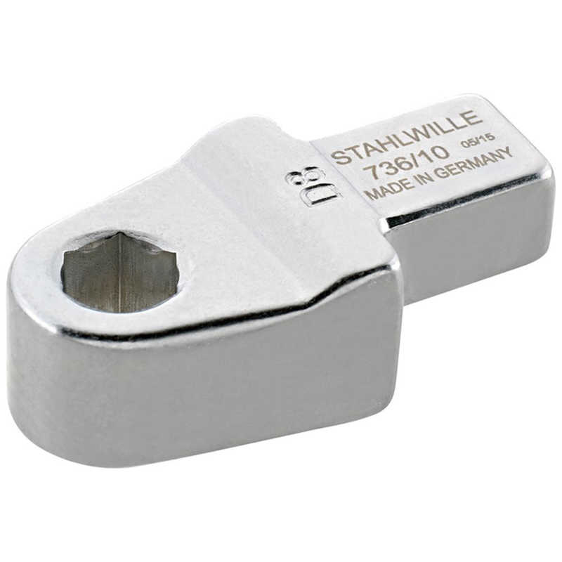 STAHLWILLE　ジョイントサイズ14×18mm トルクレンチ差替ラチェットヘッド 5/16ビット　736/10