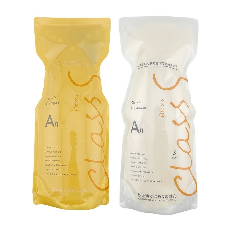 リ：クラスエス　エアリーナチュラル シャンプー 600ml & トリートメント 600g セット　－60－
