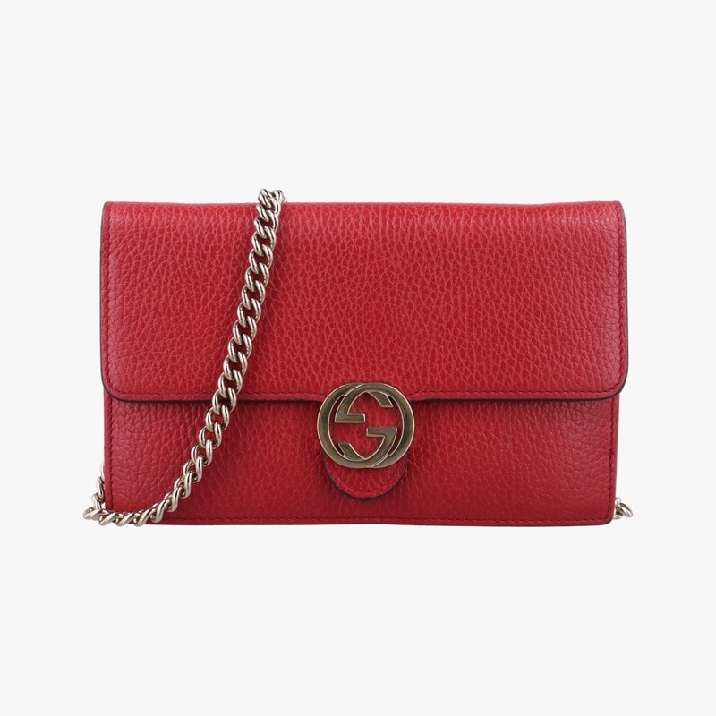 インターロッキングGレッドレザー510314中古