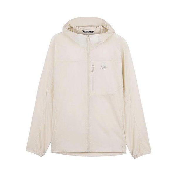 [] SS26 男性用スクワミッシュフーディージャケット X000010276 SEA SALT