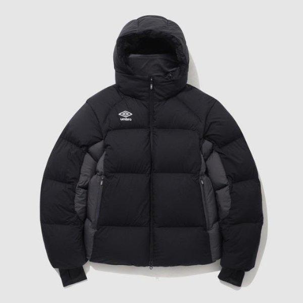 M パディング CQK UP421SDJN3-BLK アクティブ デタッチャブル モジュール ショート グースダウンジャケット / BLACK