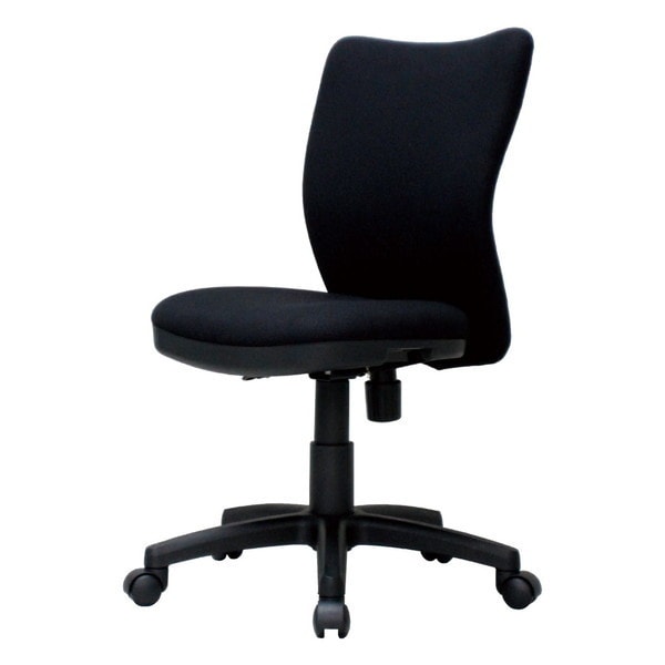 オフィスチェア 肘無し ブラックK-922(BK) ブラック メーカー直送