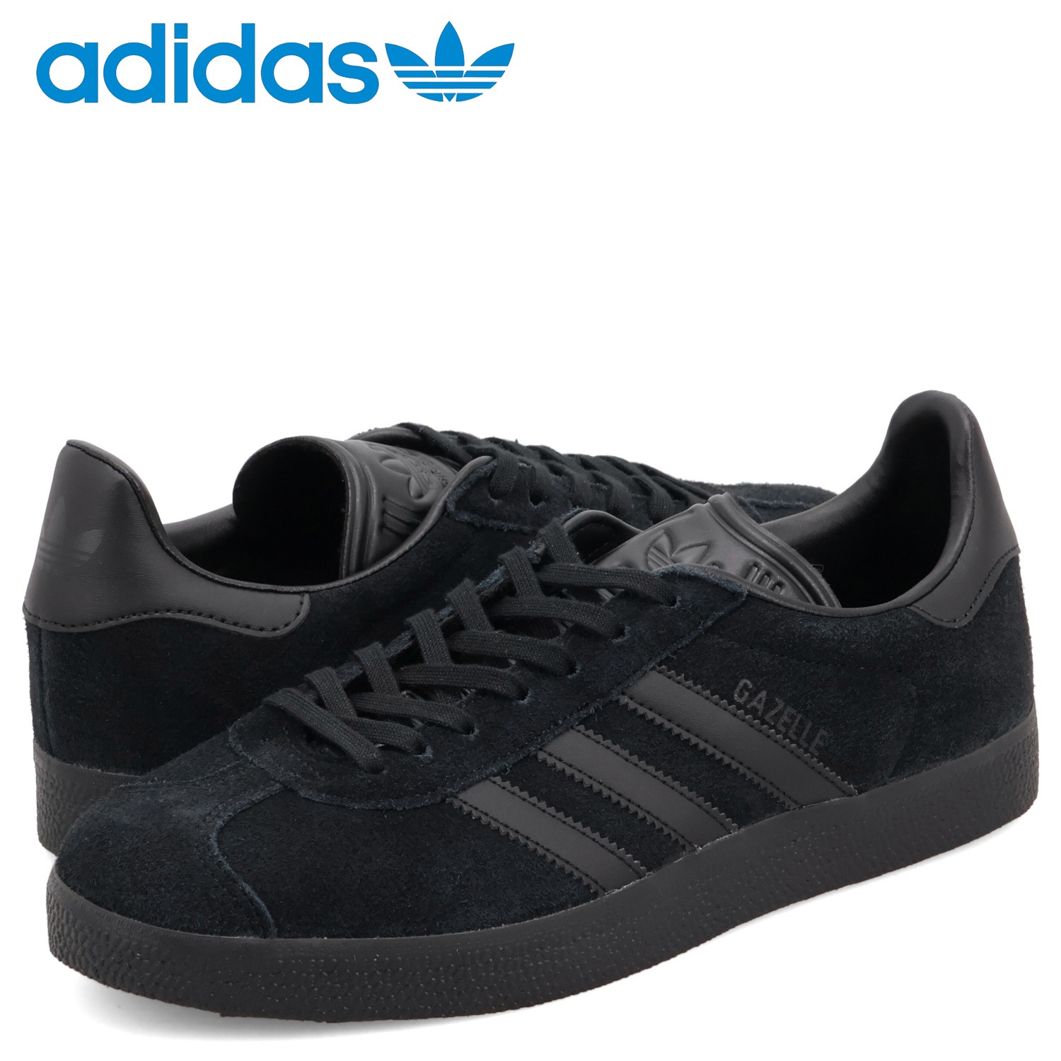 スニーカー ガゼル メンズ ブラック 黒 CQ2809