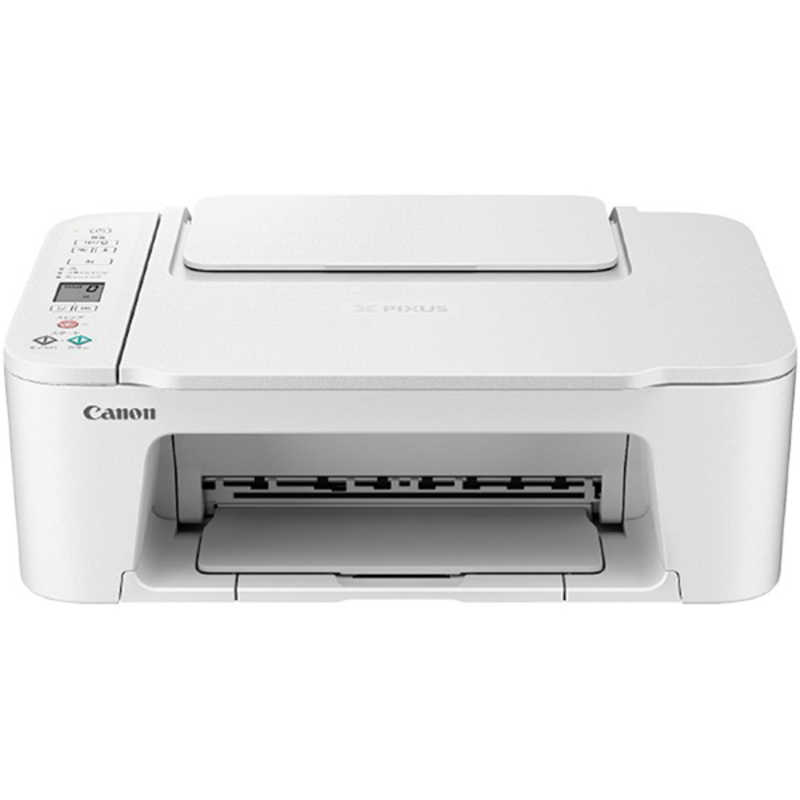 キヤノン　CANON　キヤノン インクジェット複合機 TS3730 WHITE PIXUS(ピクサス) ［L判～A4］ ホワイト　TS3730WH