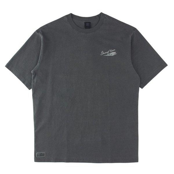 ウェイファインダーガーメントダイイング半袖Tシャツ UQ121CRS11-DCH0