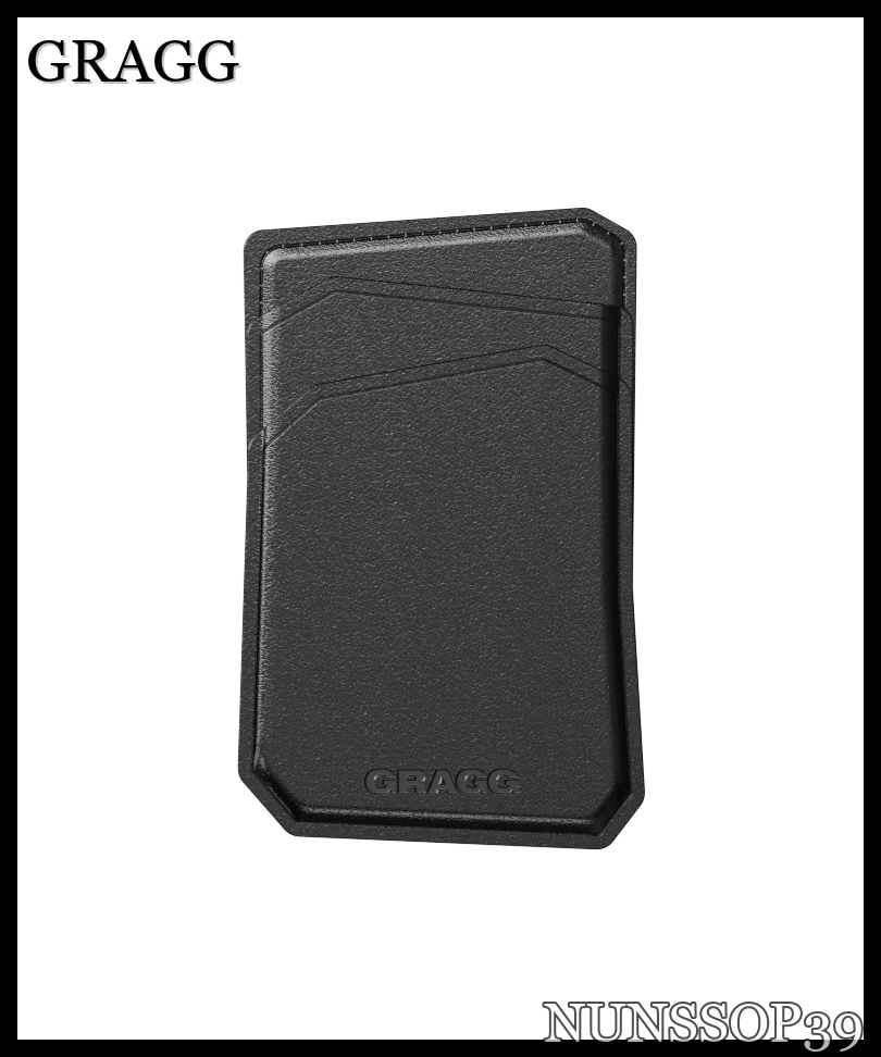 GRAGG LANDING CORNER MAGSAFE CARD SLOT - BLACK