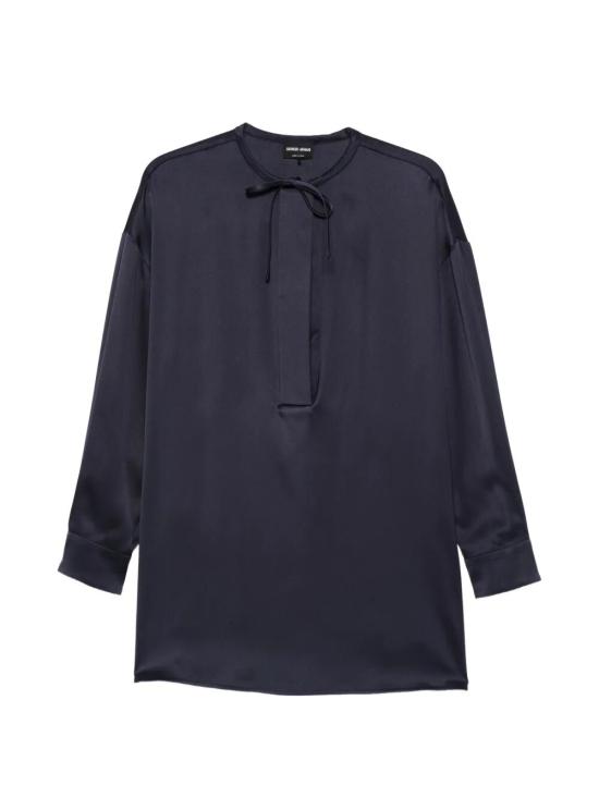 GIORGIO ARMANI Women Shirts GW002564 TE10101 UB110 BLUE LAPIS