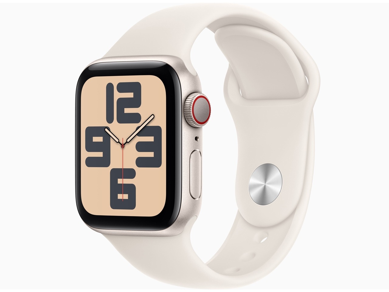 Apple Watch SE 第2世代 GPS+Cellularモデル 40mm MXGK3J/A [スターライトスポーツバンド M/L]