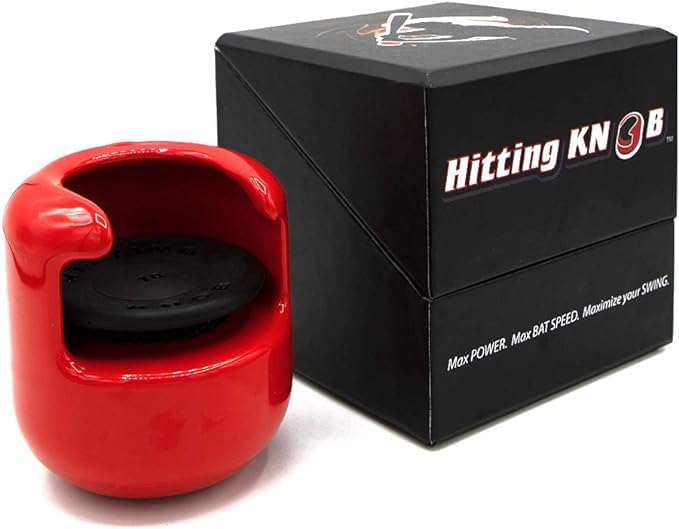 【 全米大ヒット メジャーリーガー愛用 】ヒッティングノブ Hitting Knob 野球 打撃 練習 用品 ベースボール バッティング トレーニング アイテム ソフトボール グリップエンド 男性 女