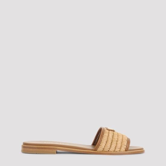 PRADA Women Sandals 1XX758FB010 2ACS F098L CARAMEL