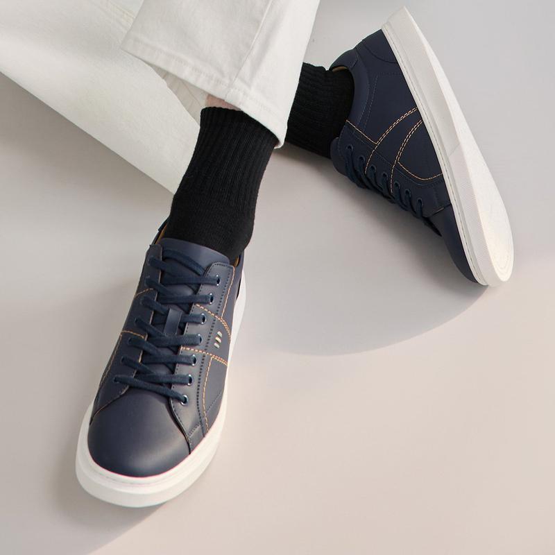 [シークレット特価] マッツ男性ステッチスニーカー2cm LCMS23M513 5,794円