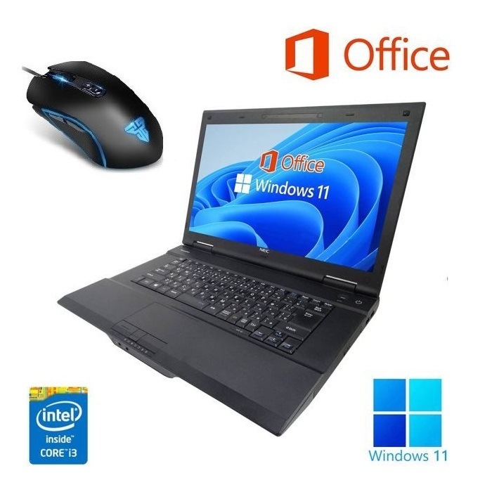 VA-N Windows11 Core i3 大容量メモリー:8GB 大容量SSD:128GB Of
