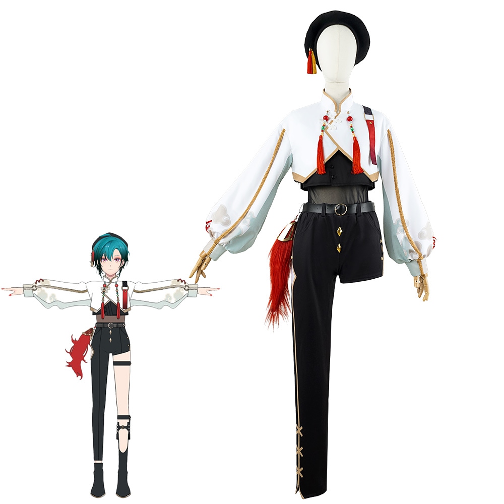 バーチャルYouTuber　VTuber　にじさんじ　緑仙　3D新衣装　コスプレ衣装