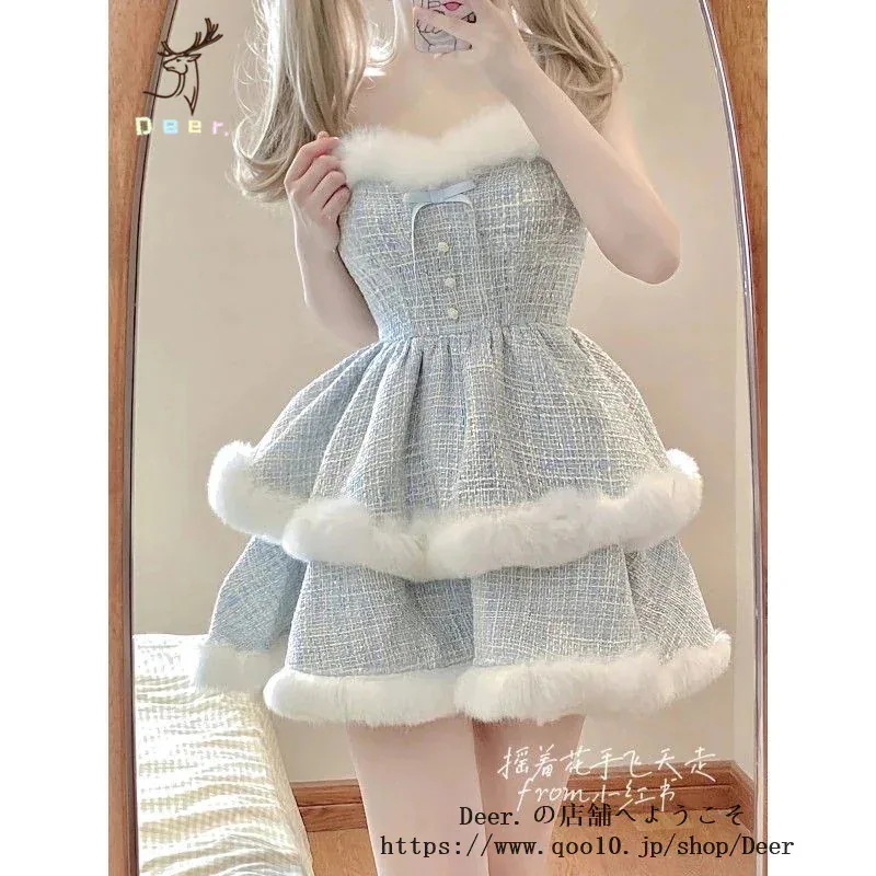 ロリータドレス 今年人気のロリータ 秋冬セット 韓国ファッション和服コスチュームコスチューム