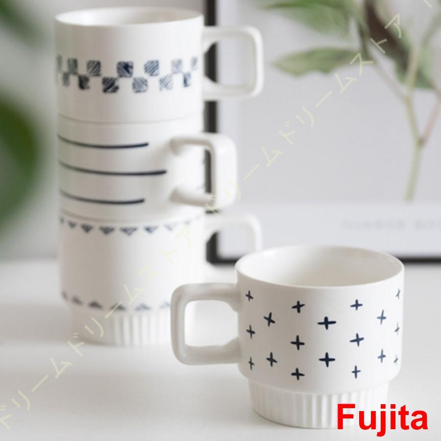マグカップ コーヒーカップ カップマット 陶器 耐熱 耐冷 軽い セラミックス 焼き物 シンプル レトロ クリエイティブ 食洗機 コーヒー お茶 ラテ 家庭用コーヒー用品