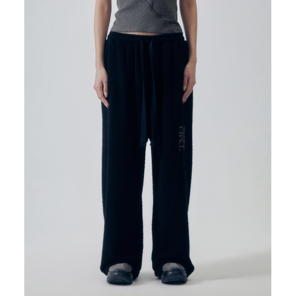 TREEMINGBIRD Terry Relax Pants Black TM2535PT002MBB