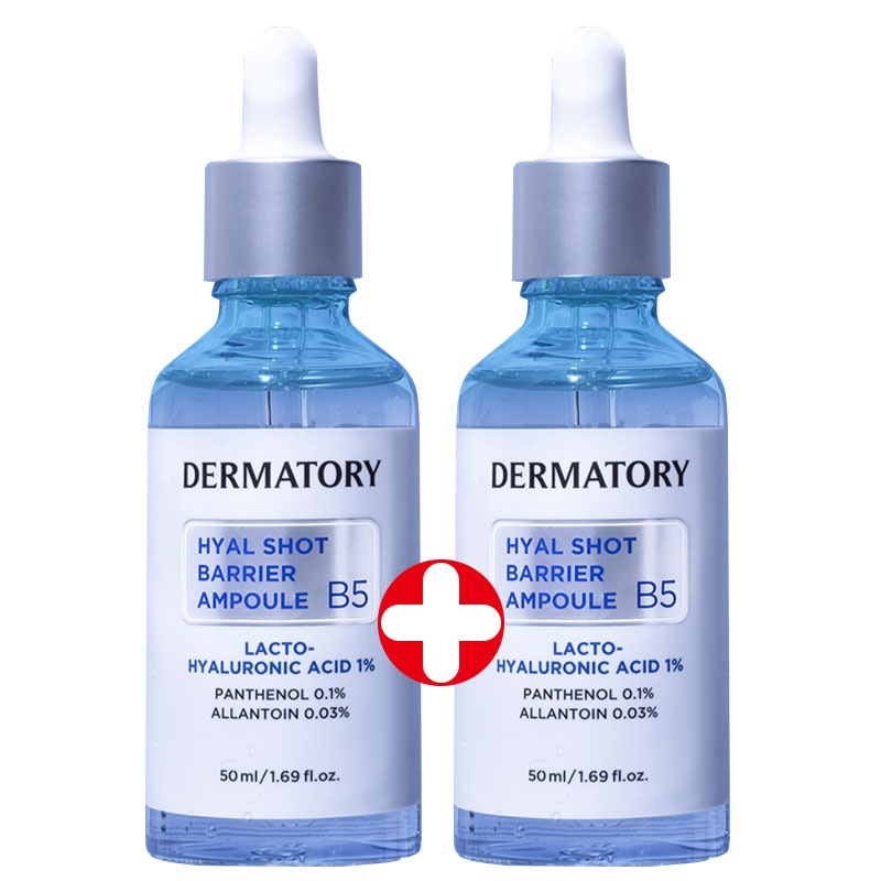 1+1 ヒアルショットバリアアンプルB5 50ml (鎮静/弾力/保湿/栄養供給/活力/光彩/しわ防止)