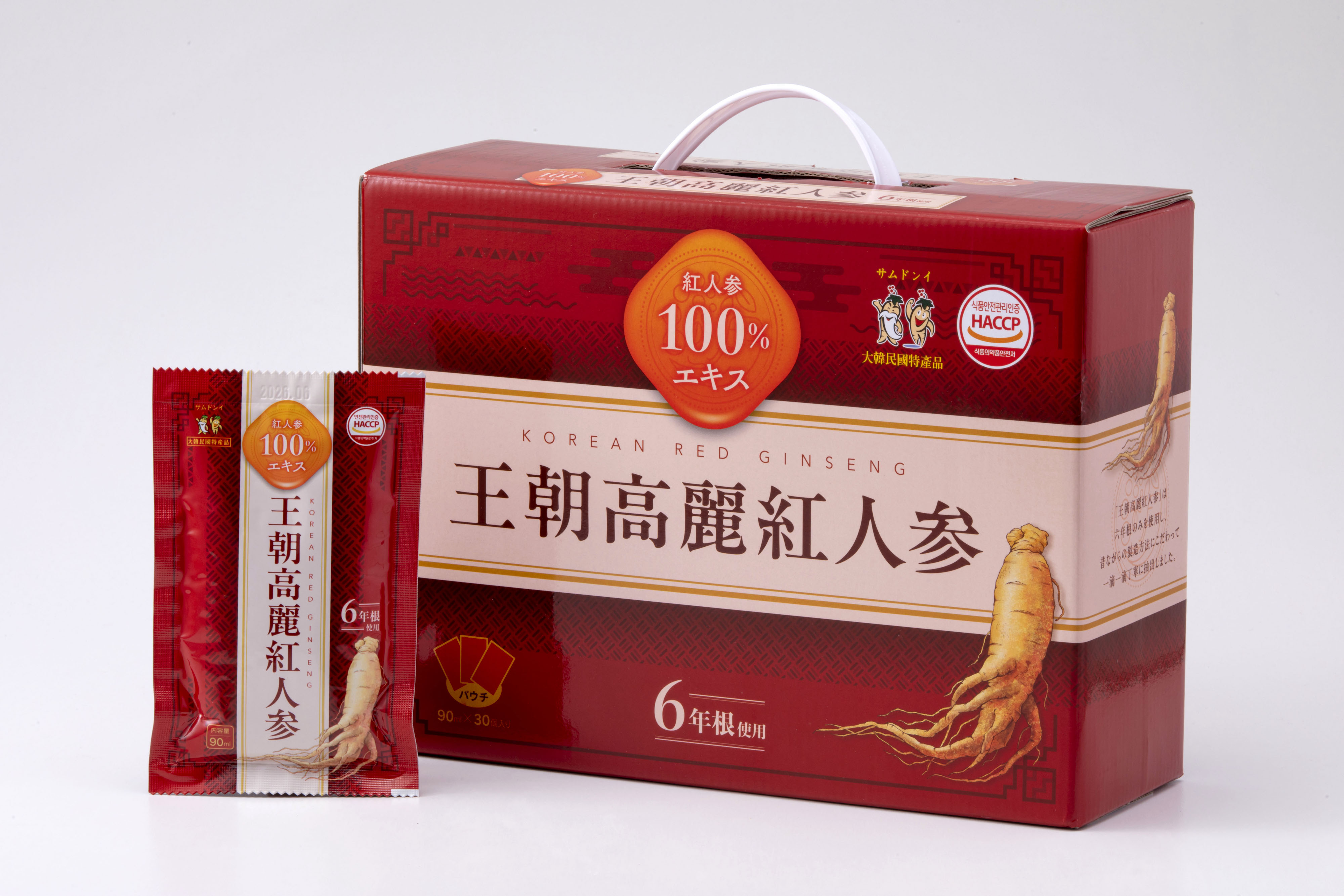 王朝高麗紅人参 90ml×30包