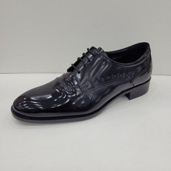 男性用 履きやすいレザー ステッチ ワイド ダービーシューズ PFBFHD001_US