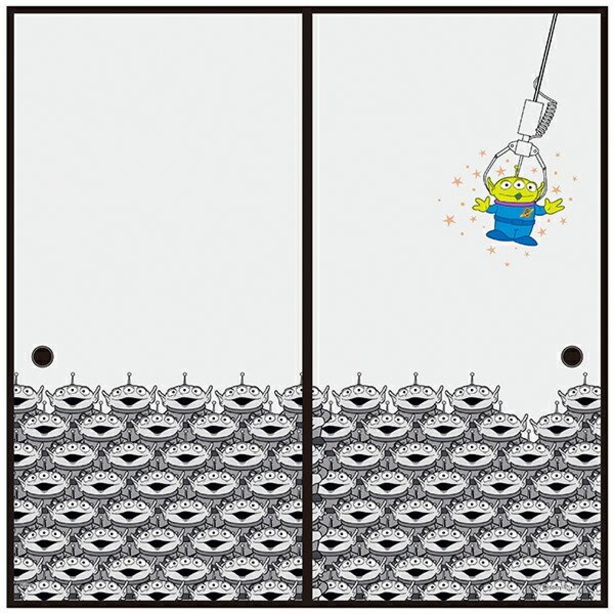 アサヒペン ふすま紙 ディズニー ピクサー トイストーリー リトル・グリーン・メン NTLX-006F 92cm×182cm 2枚組 襖紙 襖張り替え 襖リメイクcm　裏貼