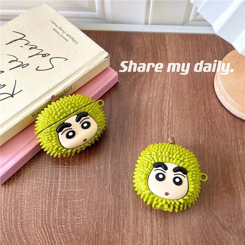 【20点セット】【送料無料】クリエイティブドリアンカートゥーンアップルAirPods Pro BluetoothヘッドセットAirPods 1/2新3対応