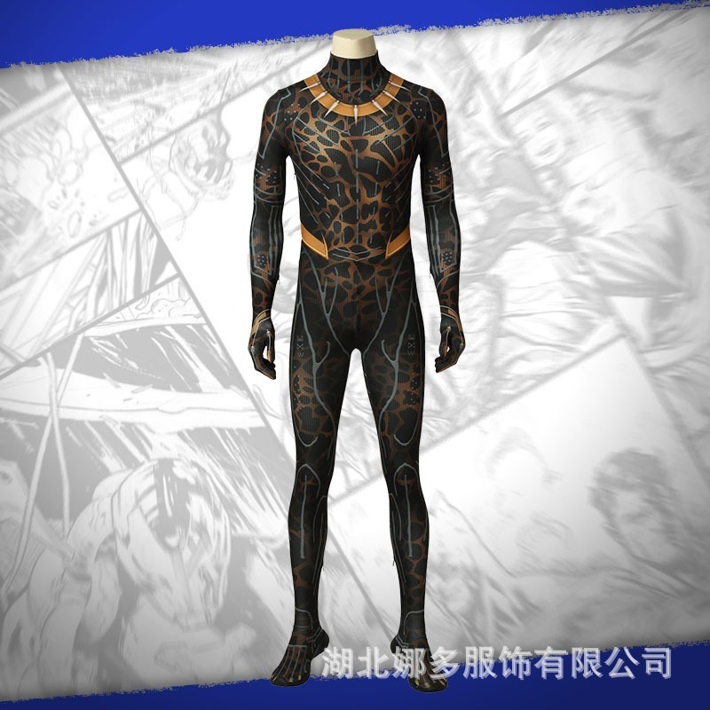 ブラックパンサー C エリックスティーブン ブラックパンサー 大人タイツ メンズスーツ J4083