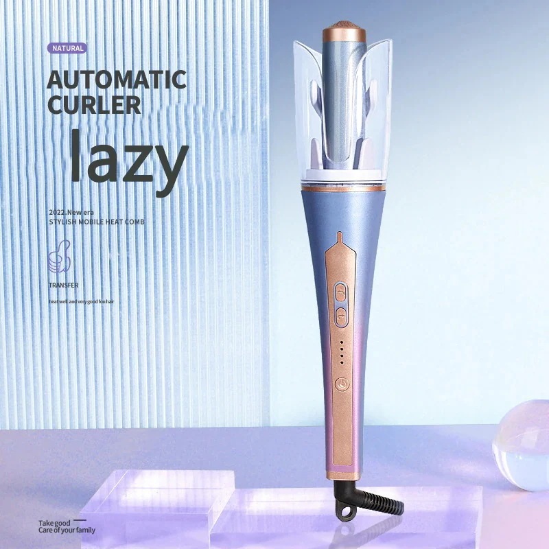 ヘアアイロン 髪カーラースパイラル髪ウェイバーカーラー毛カーラー髪のツールサーモスタットカーラー鉄 携帯便利 4,868円
