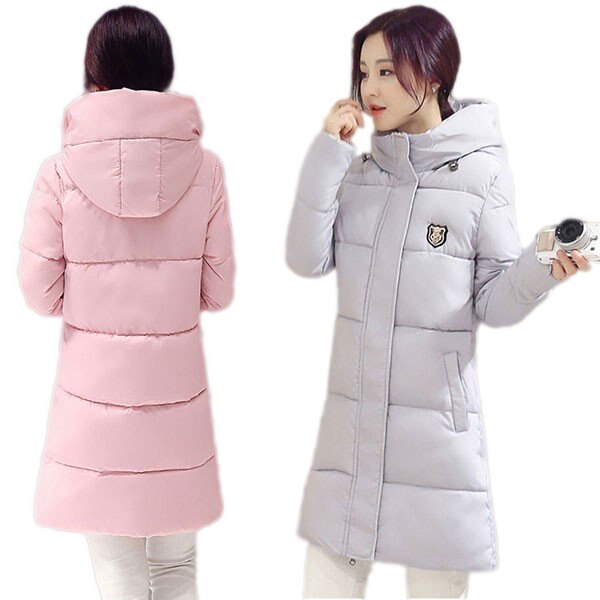 ダウンコート レディース 中綿 ジャケット ロング フード 春秋冬 コート 防寒