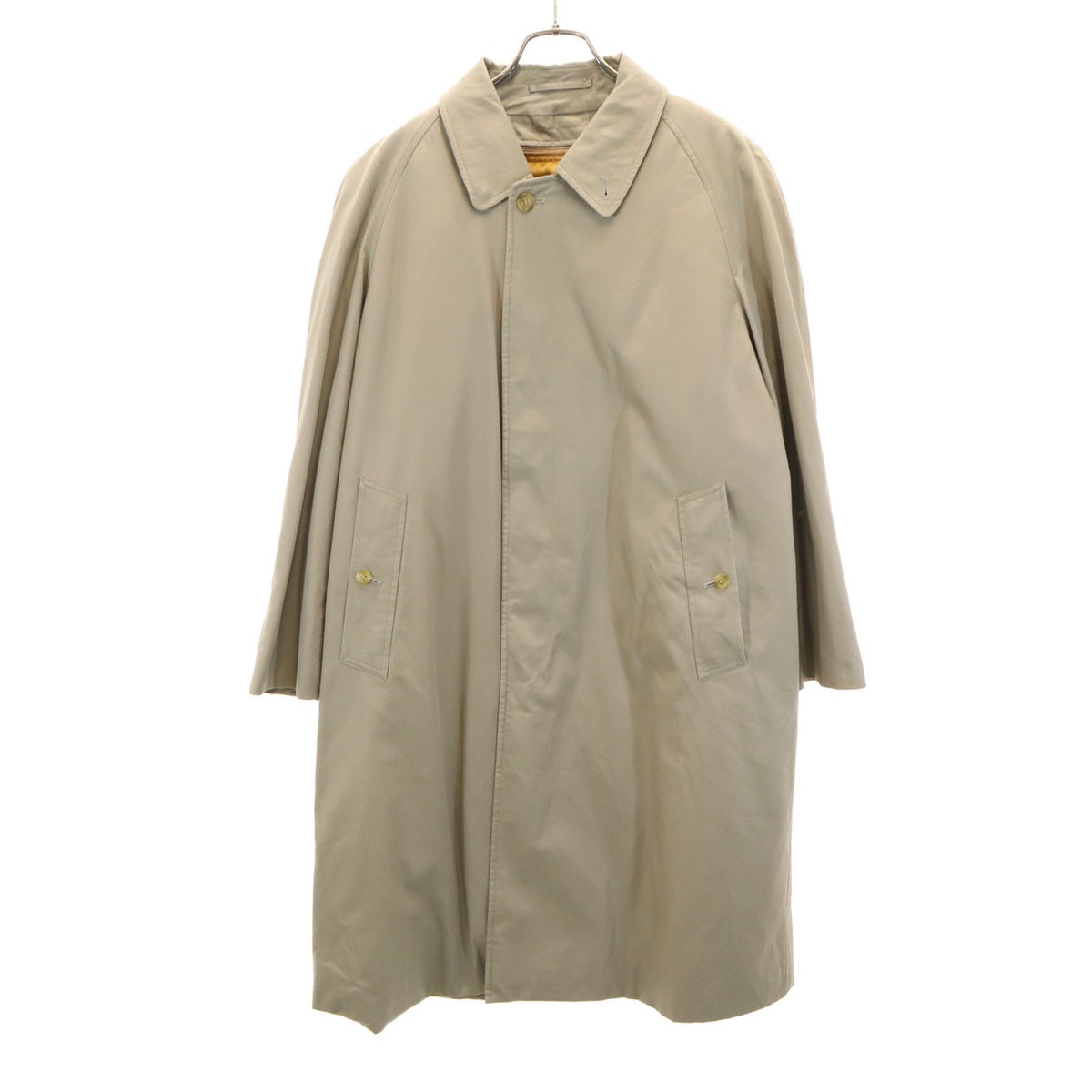 Burberrys バーバリーズ 90s オールド ステンカラーコート 90-165 グレージュ メンズ 古着