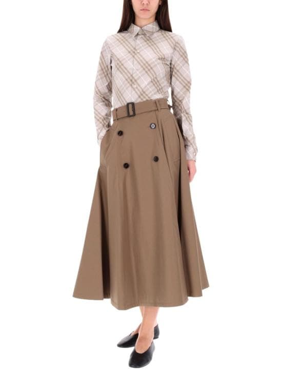 BURBERRY Women Skirts 8113541 A3324 Brown