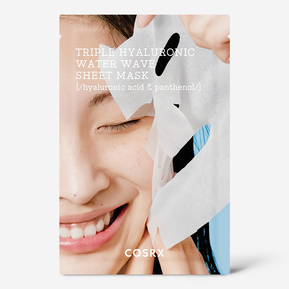 [10枚]コースアルエックスハイドリウムトリプルヒアルロニックウォーターウェーブ水分充電シートマスク20ml