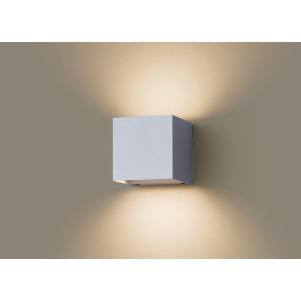 LGW81512KLE1 [LED エクステリア ブラケット 壁直付型 (電球色) 美ルック拡散タイプ 防雨型 HomeArchi(ホームアーキ) 白熱電球60形1灯器具相当]