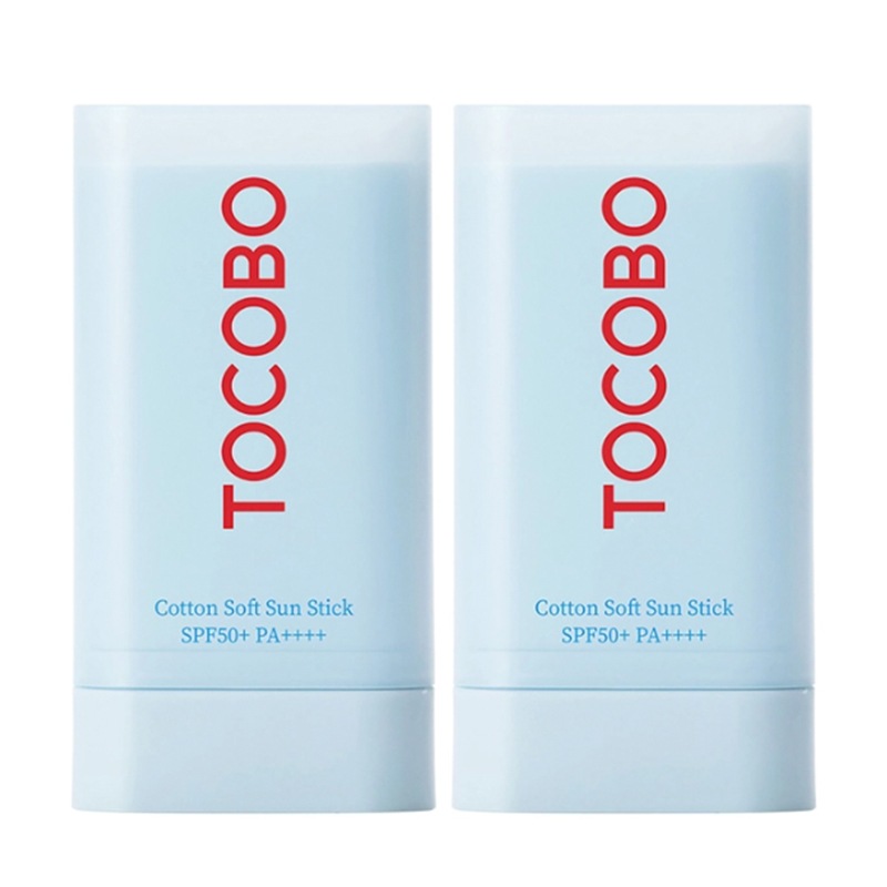 コットン ソフト サンスティック 19g 2本 SPF50+ PA++++ さらさら 化粧下地 メイク持ち